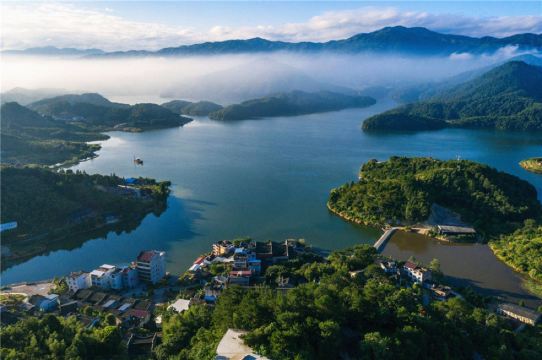 宁德古田翠屏湖景区临水宫祖庙纯玩一日游专车专导轻奢小团百鸟朝凤岛