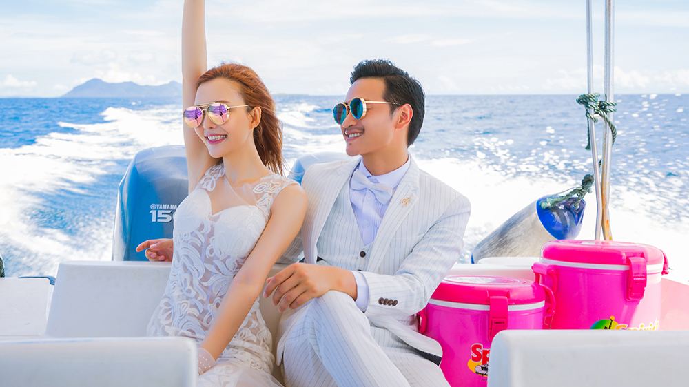 马来西亚婚纱照多少钱_马来西亚潜水婚纱照(3)