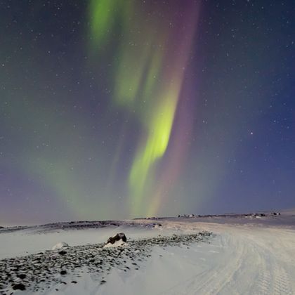 冰岛雷克雅未克北极光中心一日游