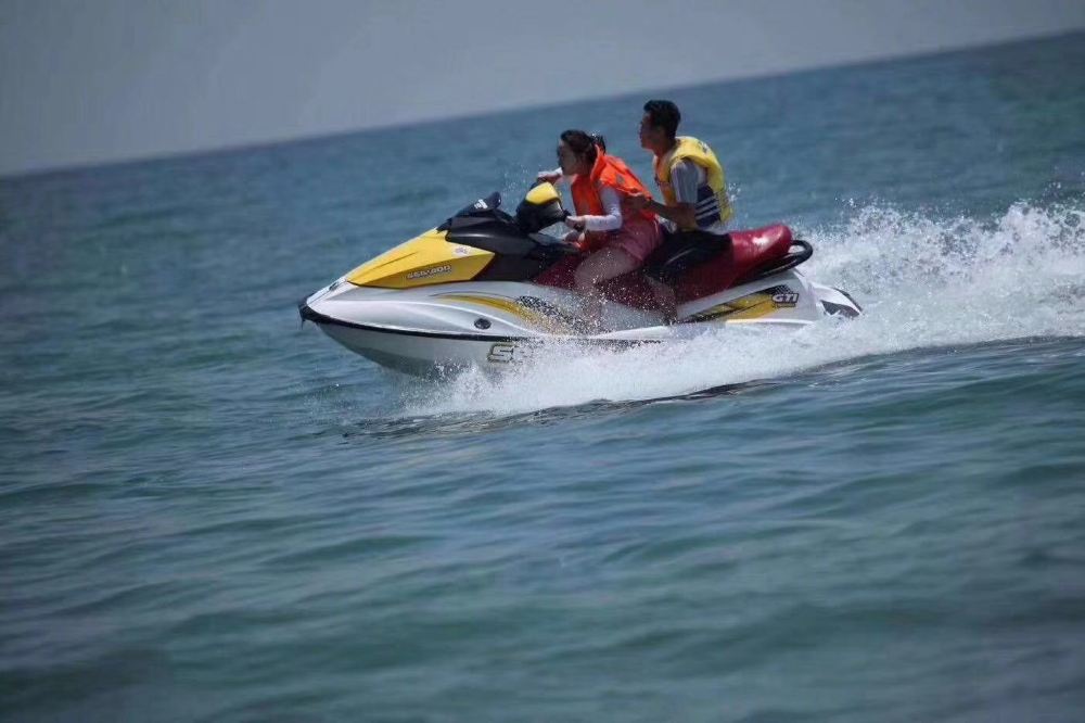 惠州巽寮湾三角洲进岛门票往返船票潜水体验香蕉船拖伞摩托艇包船出海