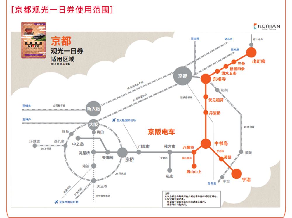 京都 大阪观光1日 2日券线路推荐 携程玩乐