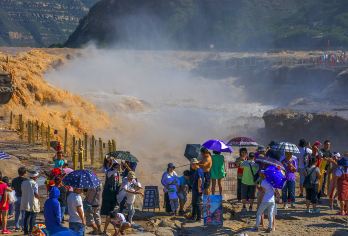陕西黄河壶口瀑布+黄帝陵一日游【精选导游，特色午餐，深度游】【[壶口专线]空调大巴，精选我社导游，无购物店，一天2景点深度游玩~】