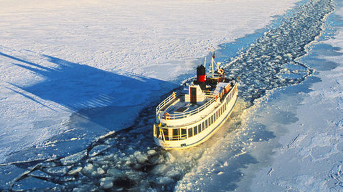 瑞典斯德哥尔摩城市观光游船冬季船票含讲解