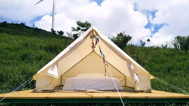 百里荒露营人均多少钱_露营帐篷(3)