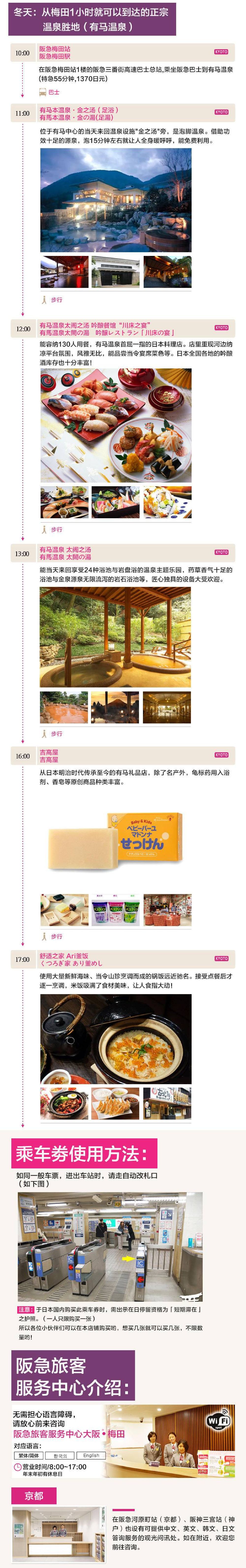 大阪 京都 神户 阪急 阪神电车1日 2日乘车券线路推荐 携程玩乐