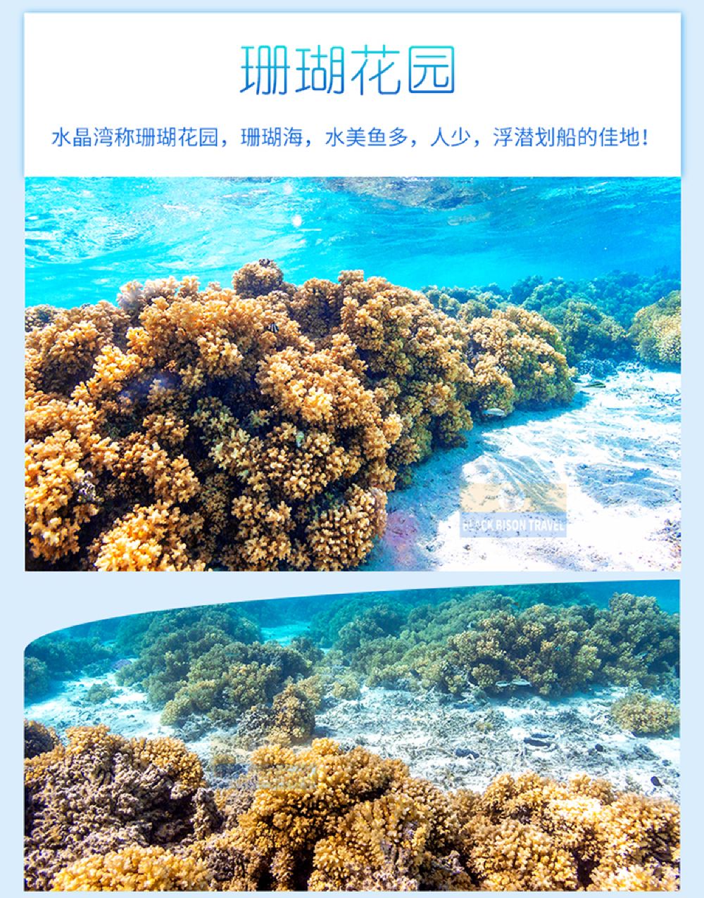 美国塞班岛一日游 水晶湾珊瑚花园皮划艇 浮潜 全岛酒店接送 线路推荐 携程玩乐