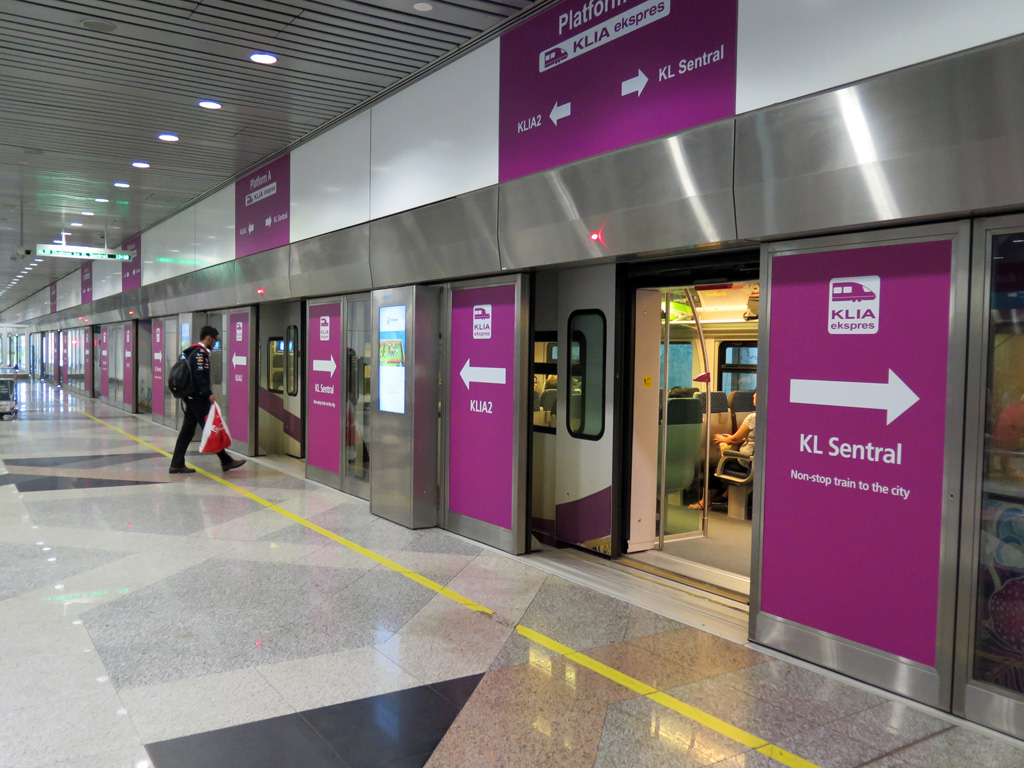 KLIA Ekspres Airport Train Tickets (KLIA/KLIA 2 to KL Sentral ...
