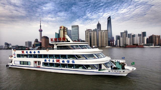 上海长风海洋世界 黄浦江"清游江"游览船一日游【白鲸表演】