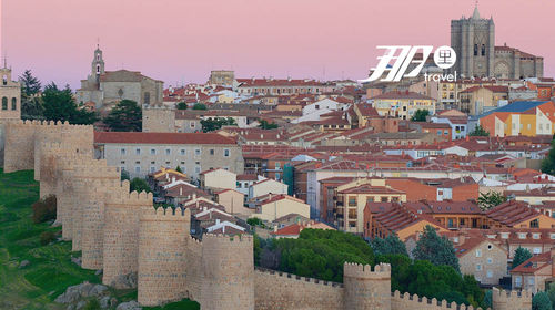 西班牙塞哥维亚白雪公主城堡+阿维拉铁壁要塞
