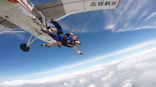 【鹰飞跳伞】广东罗定4000米高空跳伞体验