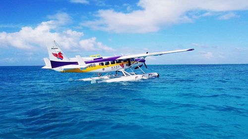 轻奢之旅三亚水上飞机飞行体验拼机出行