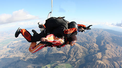 新西兰瓦纳卡跳伞skydivewanaka高空跳伞电子票跳伞证书多种高度可选
