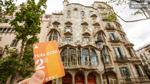 Hola BCN:巴塞罗那 2、3、4 或 5 天公共交通卡