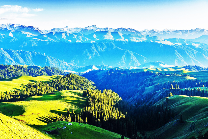 南山牧场 乌拉斯台草原一日游【观空中牧场 赠送新疆风味餐】