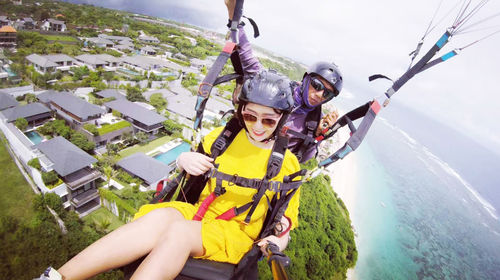 巴厘岛滑翔伞一日游【立减30元 情人崖 海神庙 大秋千 漂流可选】线路推荐【携程玩乐】
