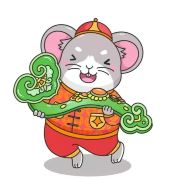 元气满满的仓鼠