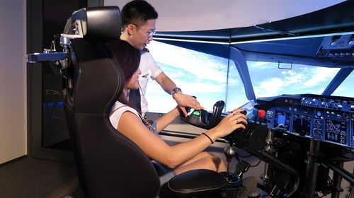 独特体验】香港JetOne Motion模拟赛车及飞行体验（短信电子票）线路 