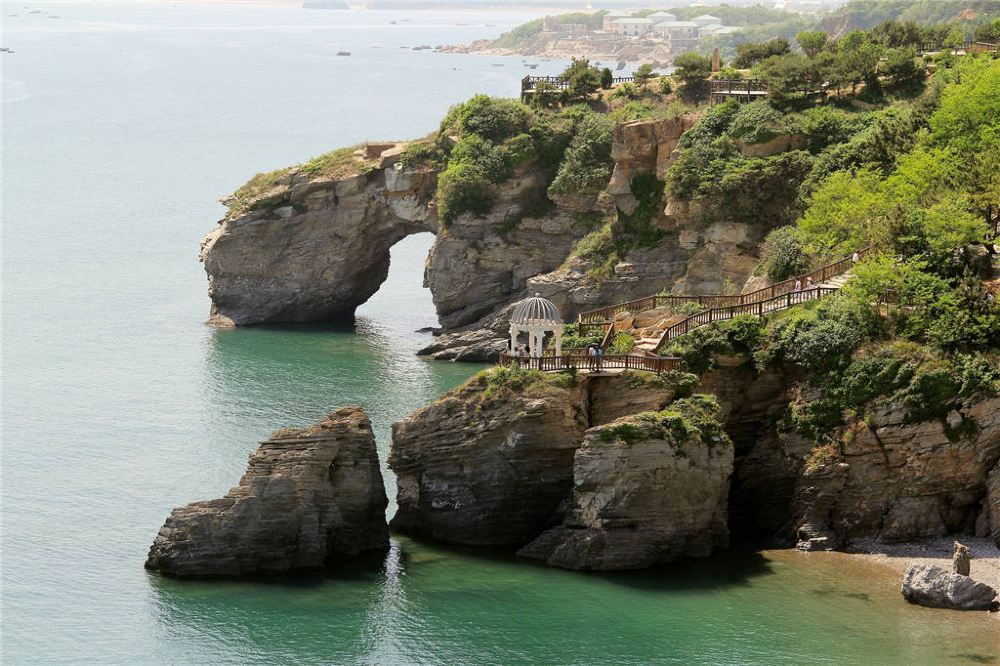 大连金石滩度假区十里黄金海岸一日游高品质拼团游风情金石滩