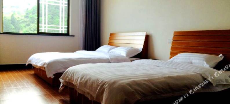 浙西大峡谷茶园里农家乐图片