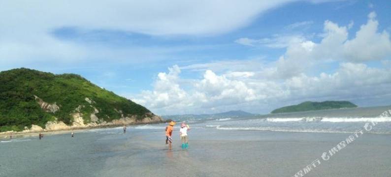 台山下川岛川东伴月湾图片
