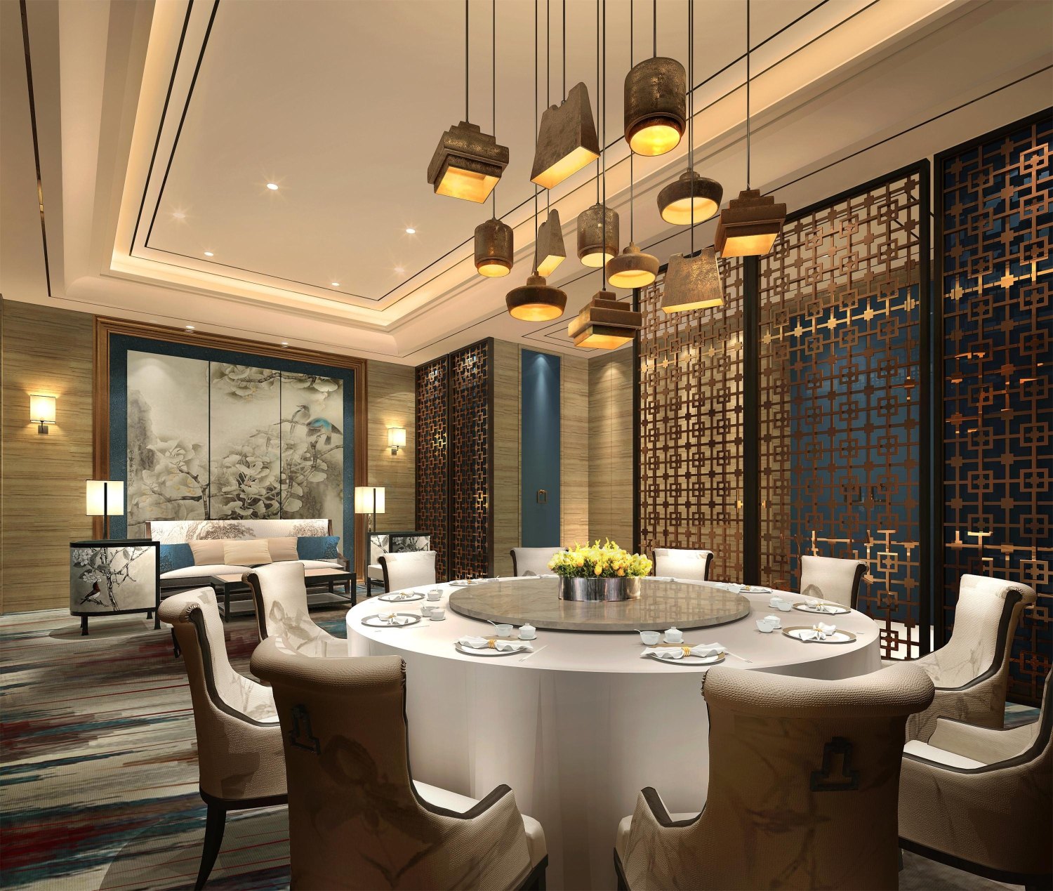 Grand New Century Hotel FuyangOver view