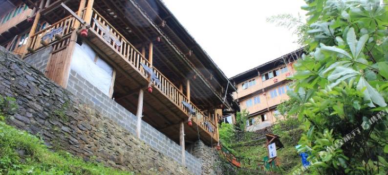 龙脊梯田木屋客栈图片