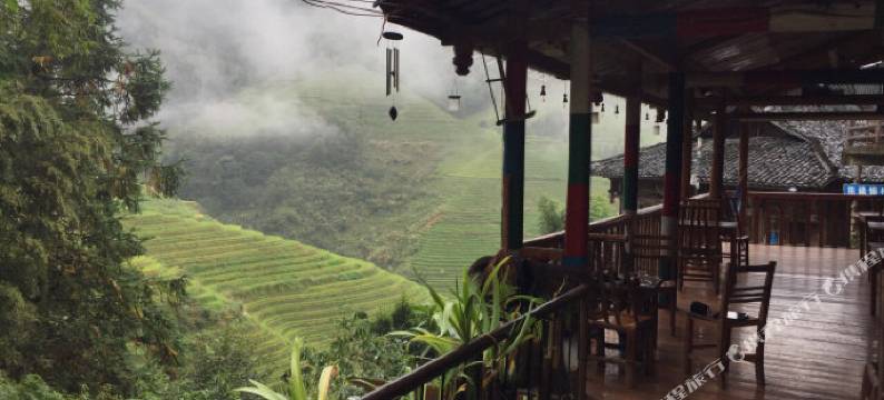 龙脊梯田木屋客栈图片