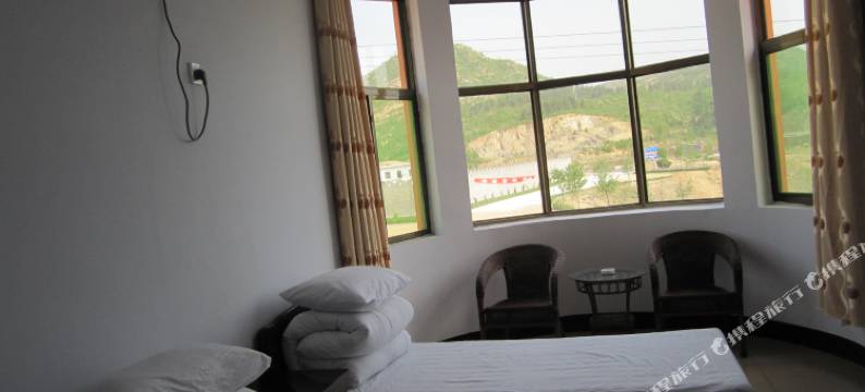 西柏坡旧址大食堂图片