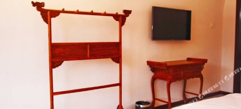 吉县人祖山忘忧山庄图片