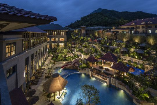 杭州临安湍口众安氡温泉度假酒店