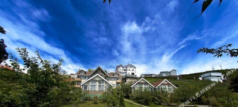 南投清境岚山小镇图片