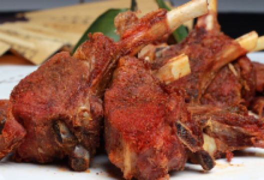 德月楼羊汤铜锅涮肉海鲜美食图片