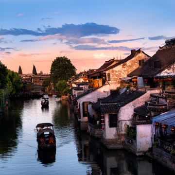 上海+苏州+乌镇+杭州+周庄5日4晚自由行