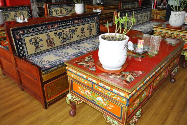 扎寺饭馆餐厅图片