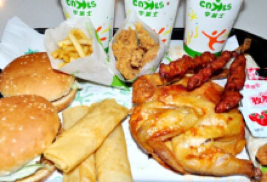 华莱士·全鸡汉堡(合川邮电店)美食图片