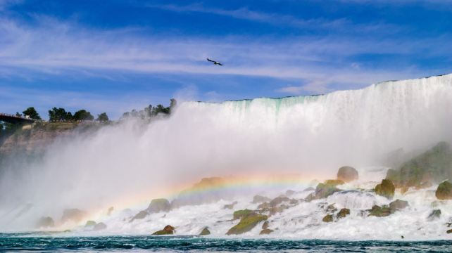 <4天>【家庭輕鬆出遊 | 美東歷史尋蹤】·華盛頓深度遊+尼亞加拉大瀑布夜景+維州溶洞+仙納度國家公園天際線+霧中少女號零距離接觸+沃特金斯峽谷+五角大廈