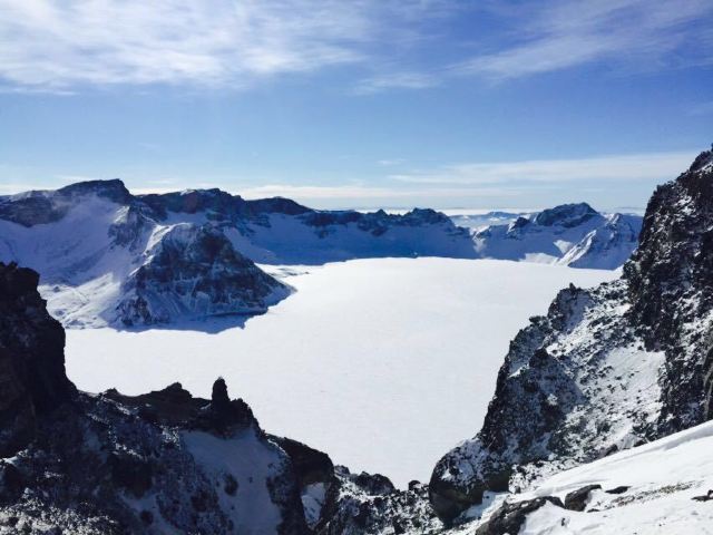 Heaven Lake on Changbai Mountain