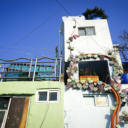 韩国釜山+甘川文化村+白浅滩文化村+南浦洞一日游