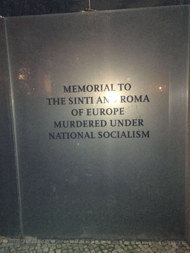 Memorial to the Sinti and Roma Murdered under the National Socialist Regime