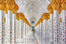 谢赫扎耶德大清真寺-阿布扎比-doris圈圈