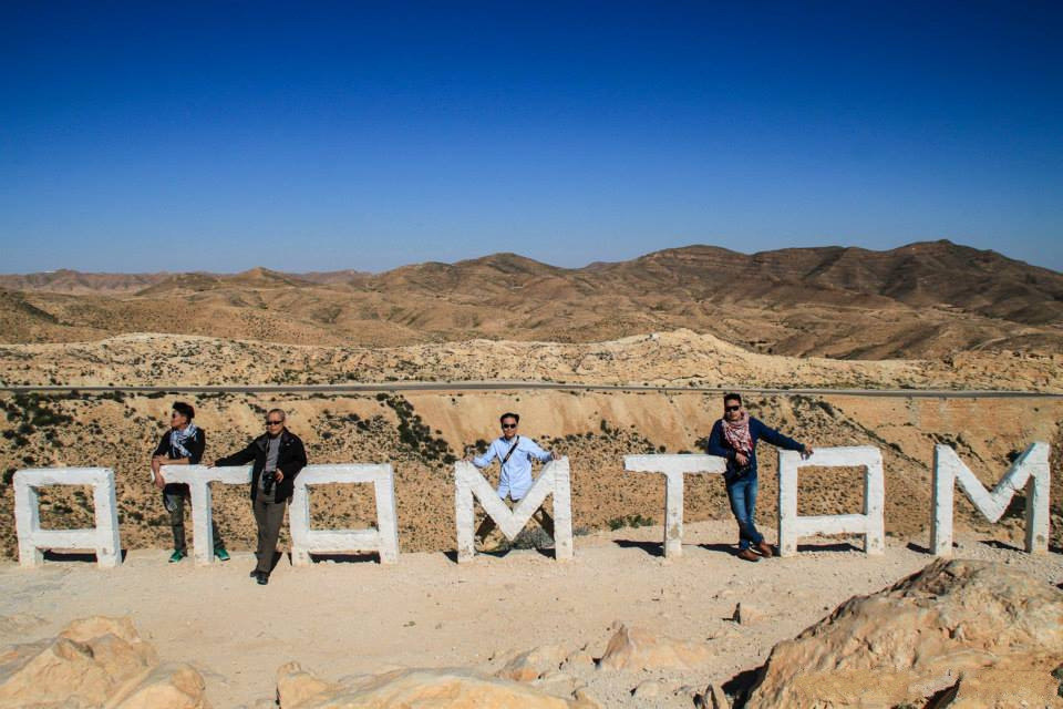 突尼斯南部岩漠地带的马特玛塔，这是团友们公认全程最喜欢的地方，因为这里有独特的穴居 马特玛塔是干旱的