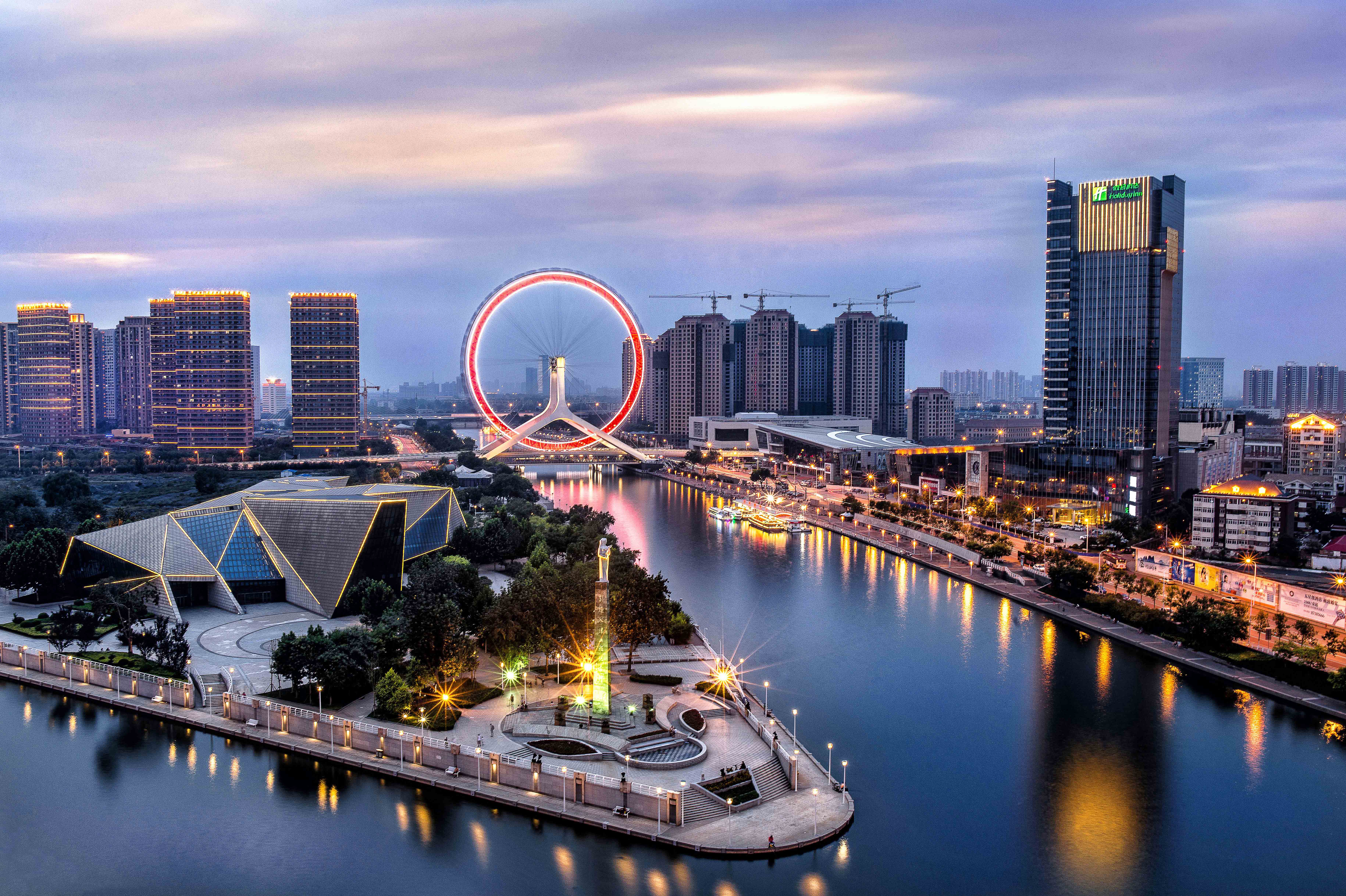 【优选精品团】天津之眼+瓷房子+张学良故居+海河一日游