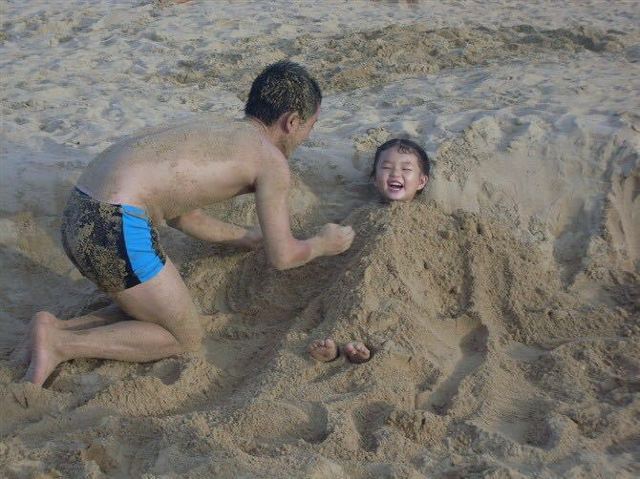 홀리데이 해변