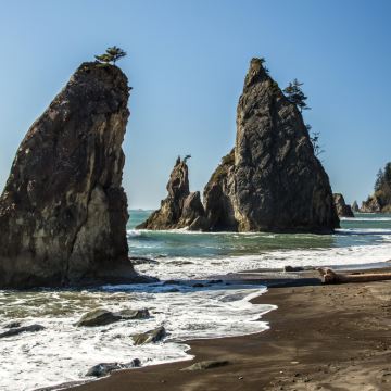 美国西雅图+北喀斯喀特国家公园+皮吉特湾+奥林匹克国家公园+安吉利斯港4日3晚自由行