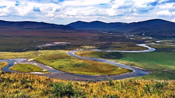 貢賽爾喀木道濕地景區