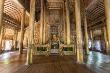 金色宫殿僧院  (Shwenandaw Kyaung)-曼德勒-doris圈圈