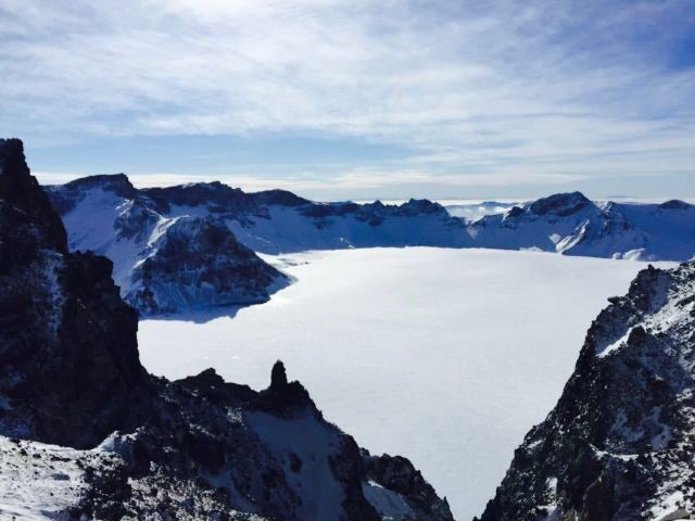 Heaven Lake on Changbai Mountain