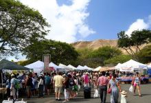 周六农夫市场购物图片