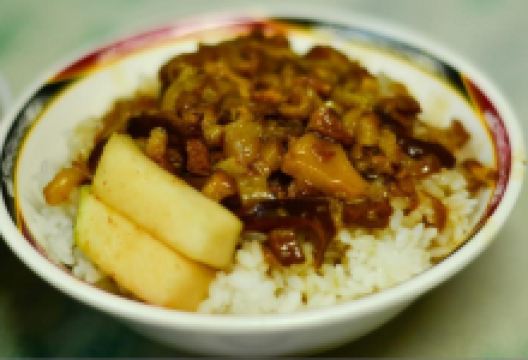 高雄美食图片-台式卤肉饭