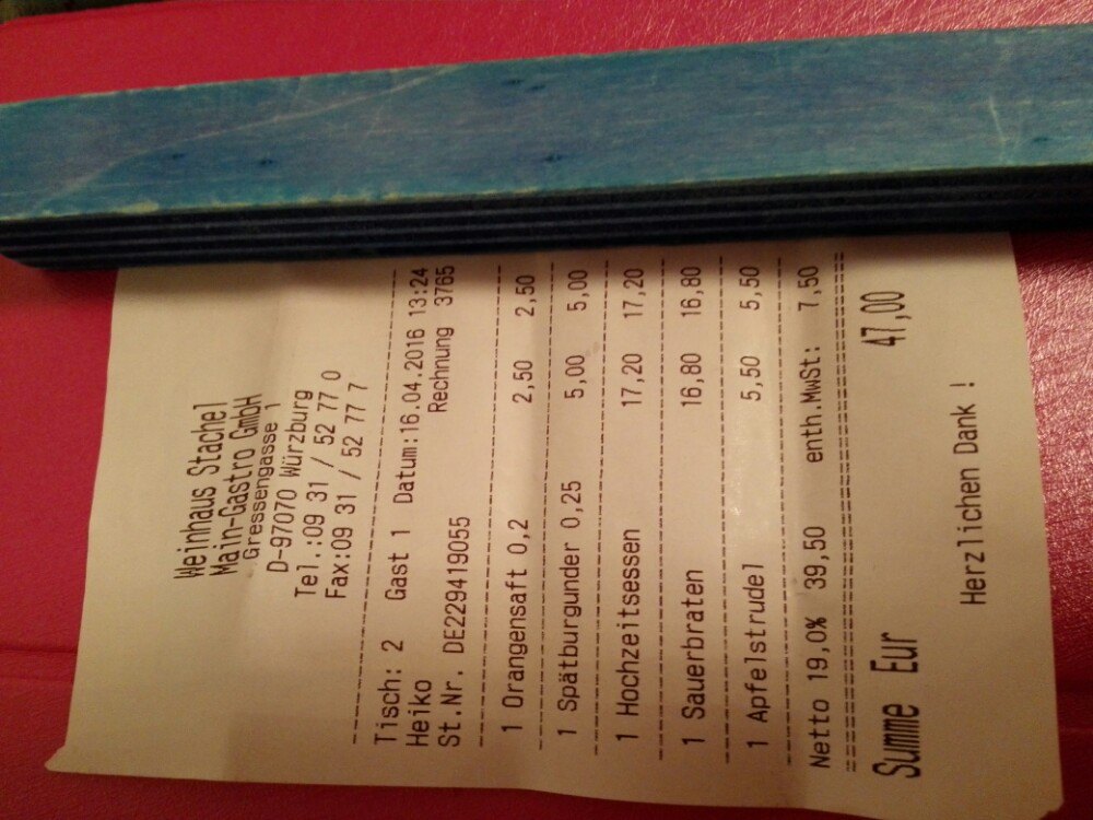 Restaurant & Weinhaus Stachel餐厅图片